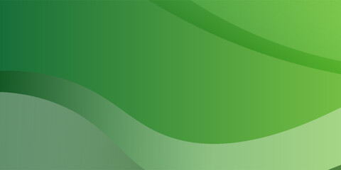 Abstract green wavy art background. Vector EPS 10