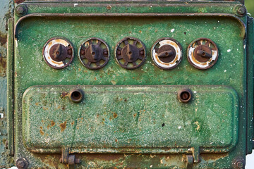 Faulty control panel from the machine or mechanism at the factory