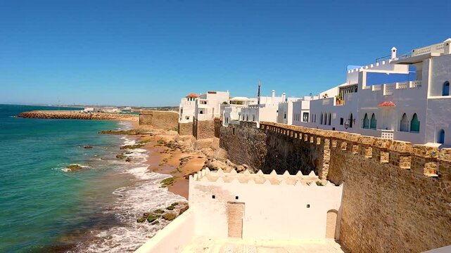 The Streets and Unique Architecture of Asilah, Morocco

