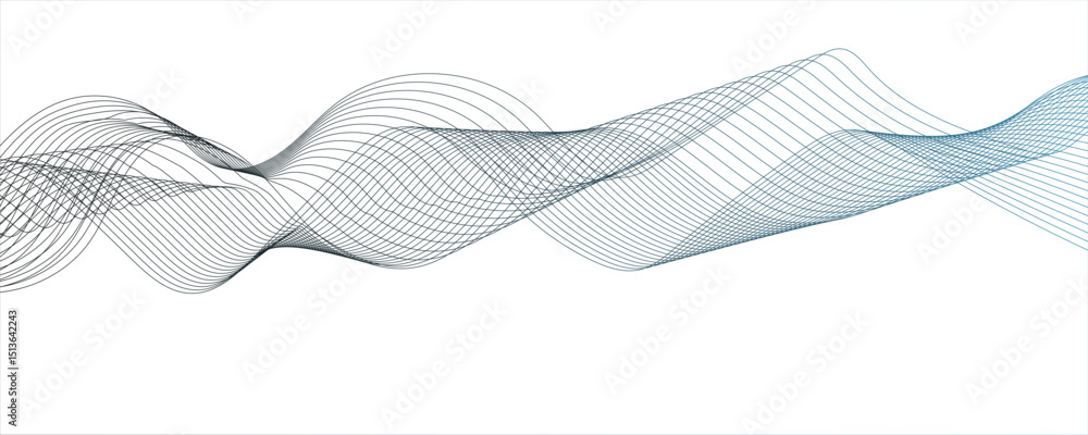 Poster abstract grey smooth element swoosh speed wave modern stream background. abstract frequency sound wa