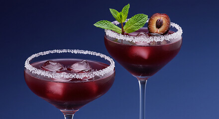 jamun margarita indian cocktail,glass, drink, cocktail, alcohol, red, wine, beverage, martini, cold