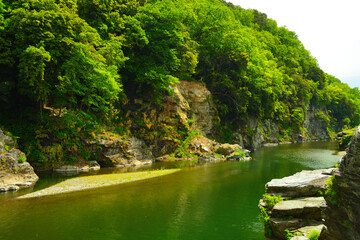 長瀞岩畳　埼玉県秩父郡長瀞町長瀞