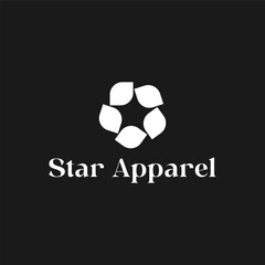 Star Leaf Apparel Logo vector, Leaf logo
