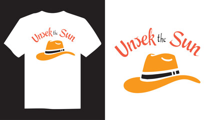 Vector illustration batch sea of  t-shirt design