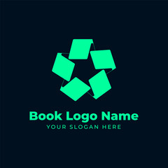 book logo, school logo, academy logo, star book logo, star academy logo, education logo
