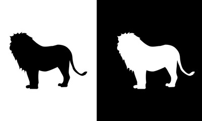 lion silhouette.eps
