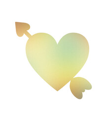 heart shaped dog rose