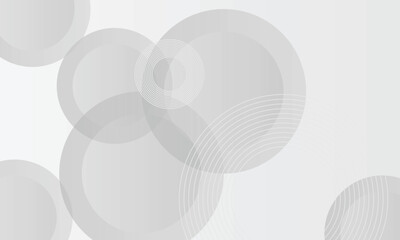 Minimalist abstract background with overlapping translucent gray circles and subtle line accents on a light gradient backdrop. Ideal for modern design, presentations, or tech interfaces.