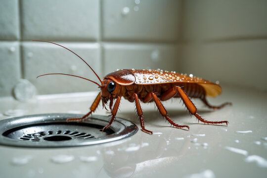 Insect Pest Control - Cockroach in a House
