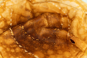 pancakes made from milk , hot pancakes made from milk with wheat flour of varying degrees of...