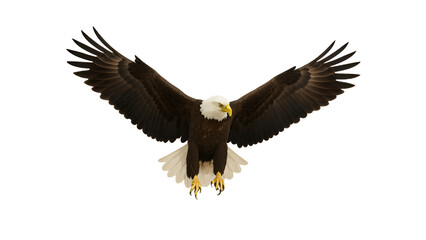 Fototapeta premium White Eagle in flight