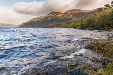 Loch Lomond near Rowardennan, Loch Lomond and Trossachs National Park, Scotland