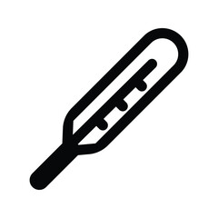 Fototapeta premium thermometer temperature icon sign vector