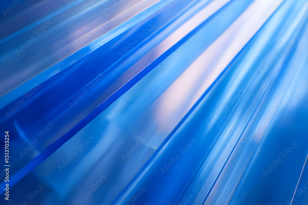 Aufkleber abstract blue background with diagonal lines creating a modern and dynamic design, featuring a smoot
