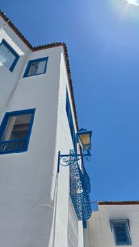Fototapeta traditional greek house