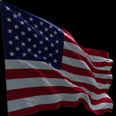 Obraz premium american flag of usa and united states us