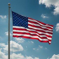 american flag of usa and united states us