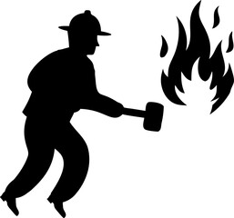 firefighter in action against wall of smoke (1) [Recovered].eps