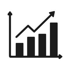 Growing Business Graph, Upward Trend, Financial Success, Data Chart