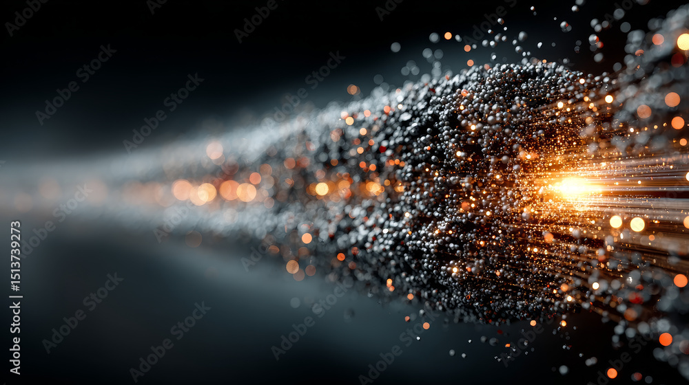 Poster quantum computer technology. illuminating the path to quantum innovations, artificial intelligence, 