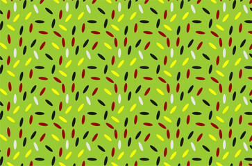 Rice pattern background. Isolated concept.