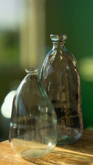 Glass Whispers in Golden Morning
