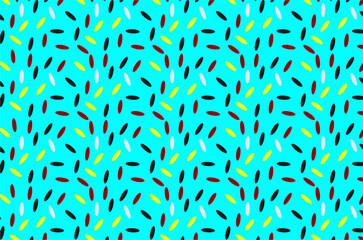 Rice pattern background. Isolated concept.