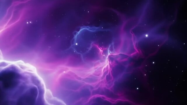 Celestial Symphony: An awe-inspiring vista of an iridescent nebula, with swirling cosmic dust illuminated by celestial light and energy. Experience the grandeur of the cosmos.