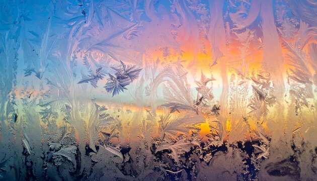 Blurred frosted matte glass close view background