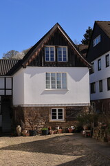 Blick in die Altstadt von Herdecke im Ruhrgebiet	