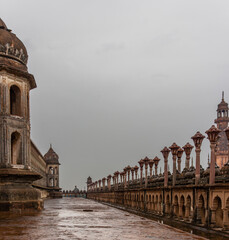Ancient Architecture Under Cloudy Sky