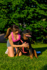 Fototapeta premium Sesión Fitness al aire libre de Úrsula Martín