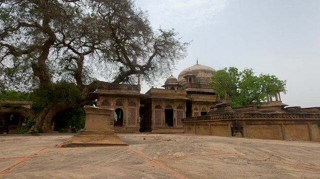 Tomb of Muhammad Ghaus, a Sufi saint in Gwalior, Madhya Pradesh, India,Tombs of Mohammed Ghaus & Tansen
