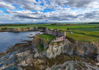 Tantallon castle, east Lothian, Scotland 