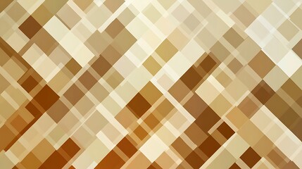 Geometric pattern of overlapping squares in warm tones.