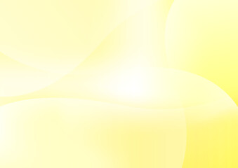 シンプルな黄色のグラデーション背景　ベクター　素材	
