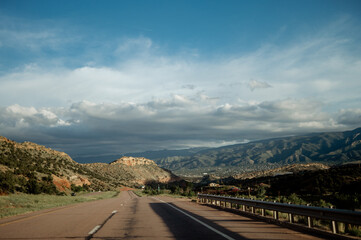 Colorado Mountains in Sun