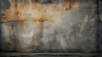 Naklejka premium grunge gray background with copy space grunge