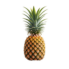 Fototapeta premium pineapple isolated on transparent background