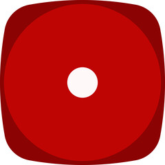 Illustration of a dice. Ideal for themes of gaming, luck, and fun. 