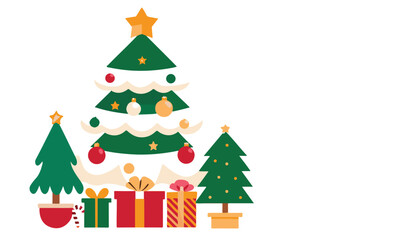 Christmas elements set