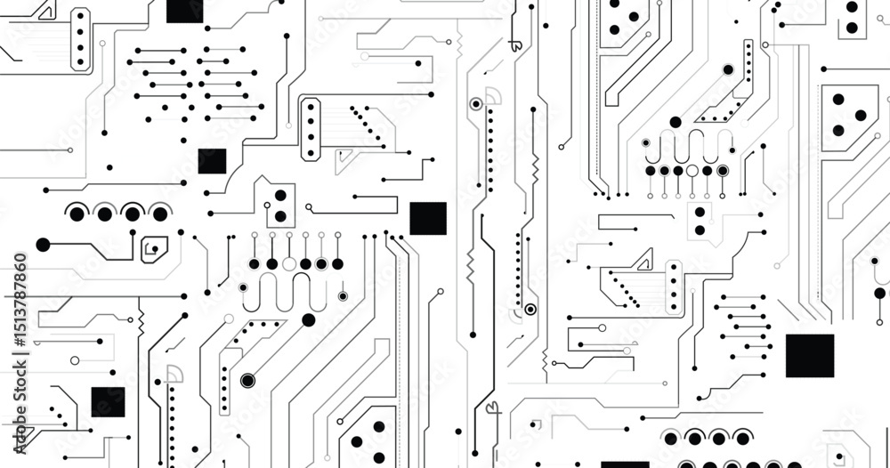 Poster circuit board pattern backgrounds circuit board.