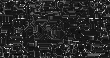 Circuit board backgrounds abstract architecture. 