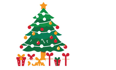 Christmas elements set