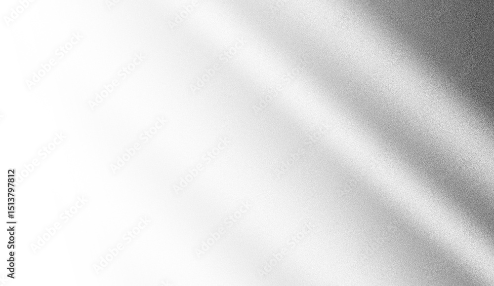 Poster Abstract grayscale texture with diagonal light streaks and shadows.