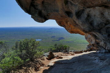 Cape Le Grand Coastal Landscape from Frenchman Peak Summit Trail, Esperance region, Western...