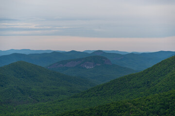 A breathtaking view from the Mount Pisgah area along the Blue Ridge Parkway in North Carolina....