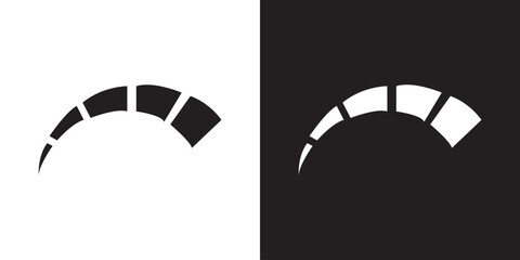 Speedometer speed  icon. Speed measurement vector. Car speed, fuel, RPM, tachometer. vector illustration. EPS 10/AI