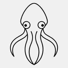 funny cartoon octopus
