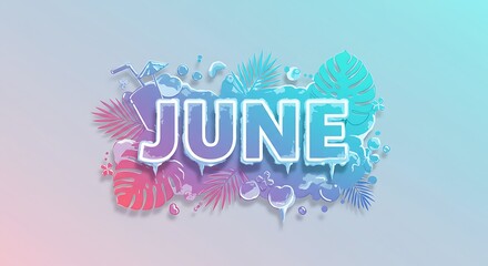june month concept